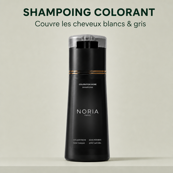 Shampoing colorant cheveux blancs & gris